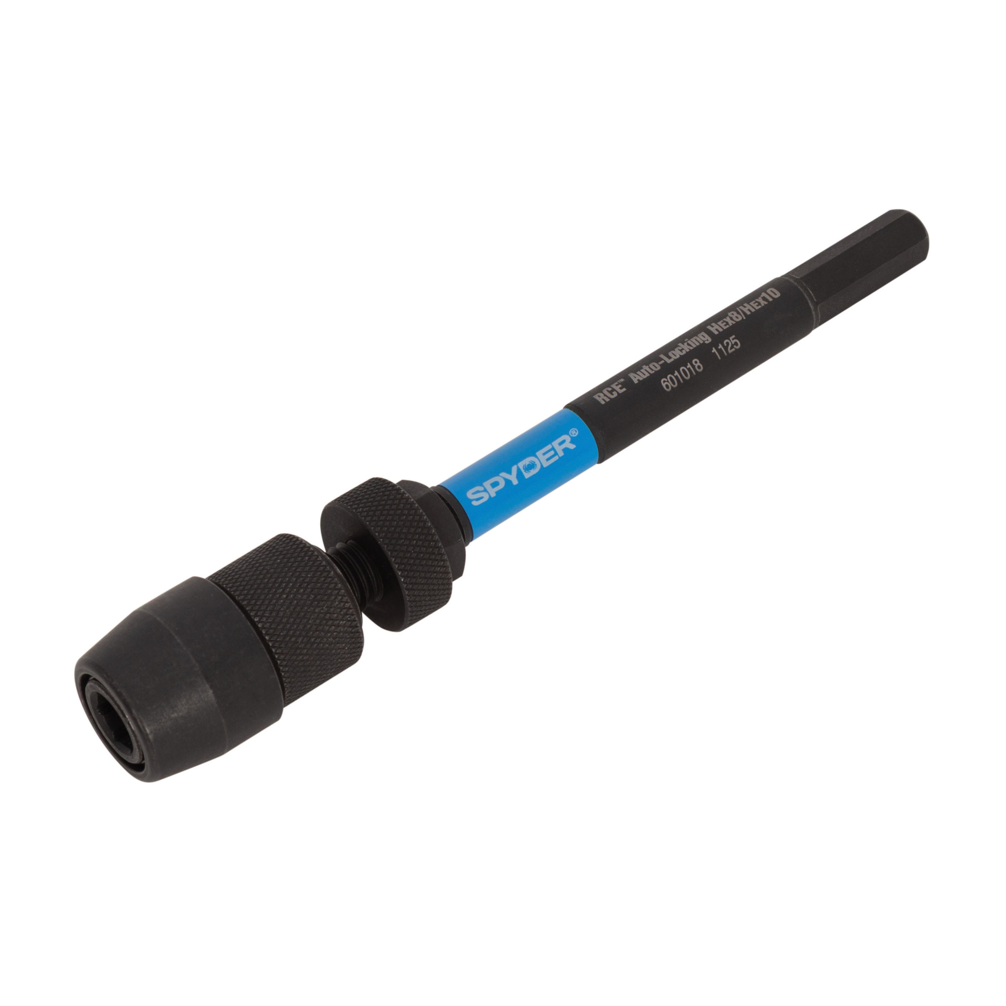SPYDER 6-Inch Hex 8 and 10 Dual Locking Hole Saw Pilot Bit Extension 601018